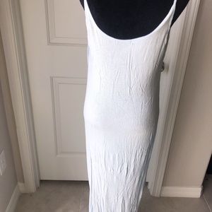 Forever 21 Sundress, ribbed, light blue maxi dress